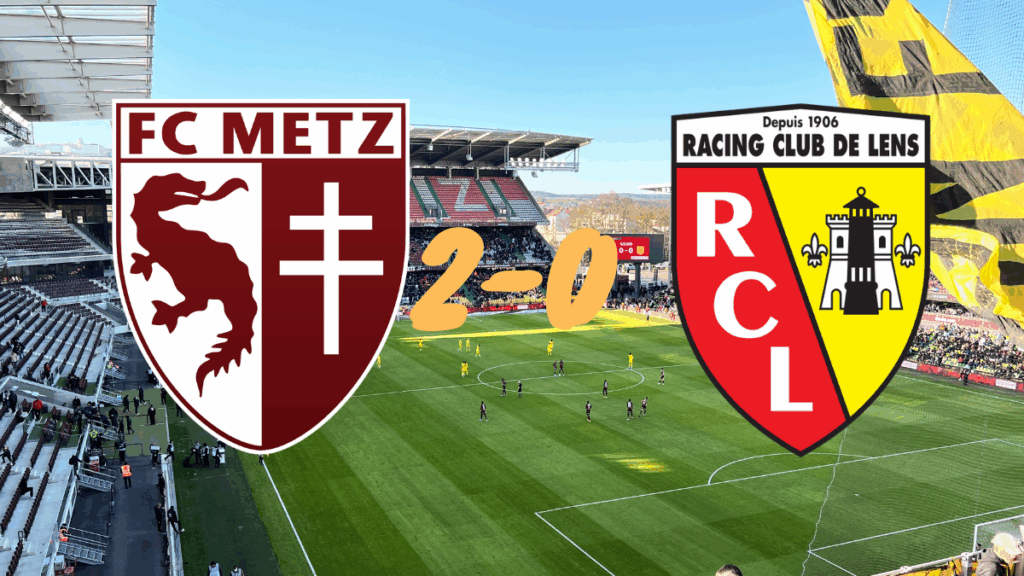 Hein marque et se fait expulser - Metz 2-0 Lens