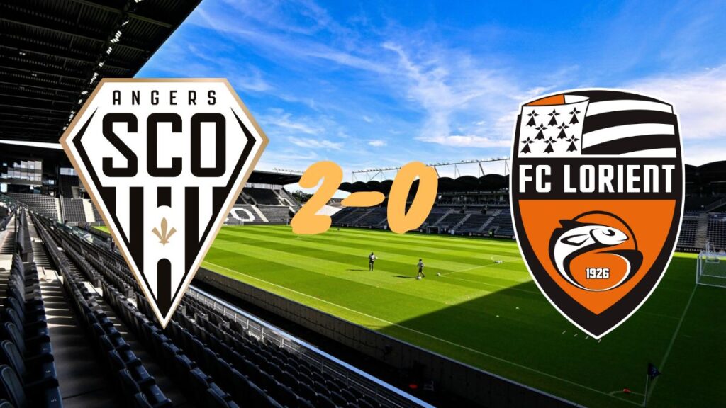 Angers 2-0 Lorient : Leçon d'efficacité angevine face à Lorient Angers 2-0 Lorient