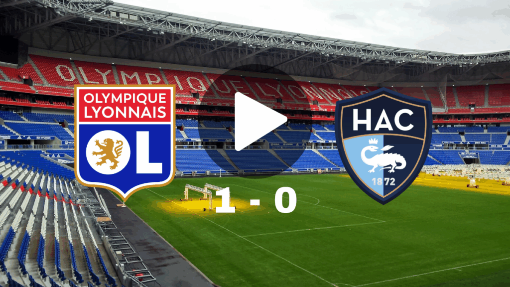 Statistiques, résultat et résumé Lyon – Le Havre (1-0)