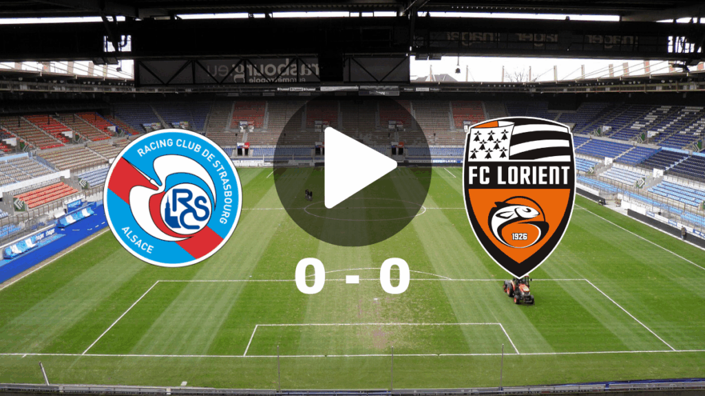 Statistiques, résultat et résumé Strasbourg – Lorient (0-0)